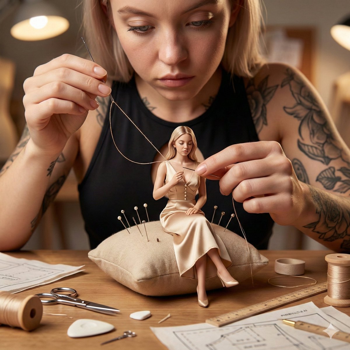 產品行銷 - 電影級微縮模型剪裁寫實主義 - AI图片模板示例