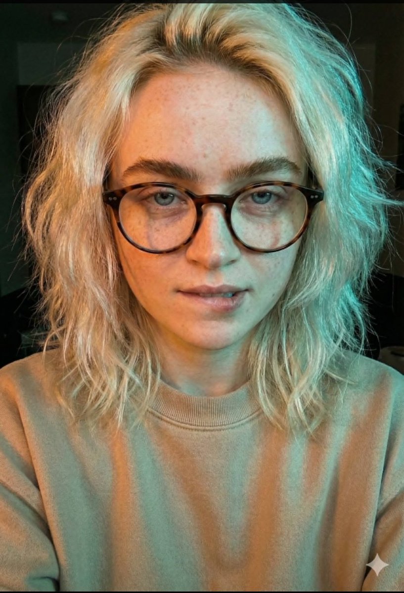 个人资料 / 头像 - 电影感双色调自拍肖像的 JSON 提示